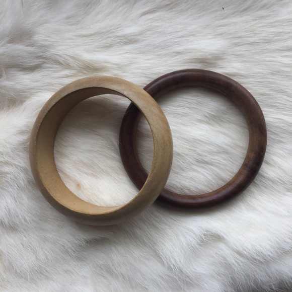 Vintage Wooden Bangles - Picture 3 of 4